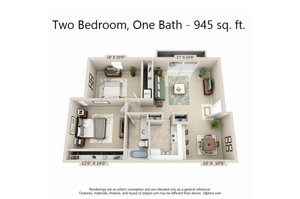 Antioch Gardens floor plans